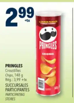 Familiprix PRINGLES Chips, 148g offer
