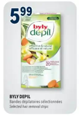 Familiprix BYLY DEPIL,Selected hair removal strips offer