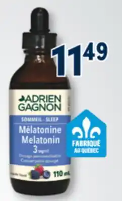 Familiprix ADRIEN GAGNON Mélatonine offer
