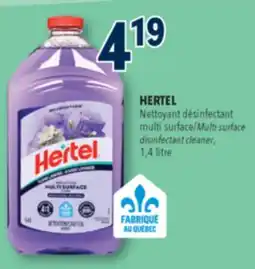 Familiprix HERTEL multi surface/Multi surface disinfectant cleaner offer