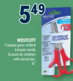 Familiprix Scissors for children with round tips, 6 offer