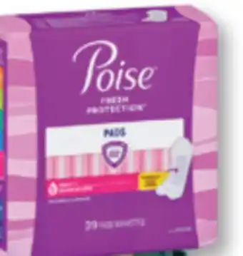 Familiprix Poise long length maximum absorbency pads 39un offer