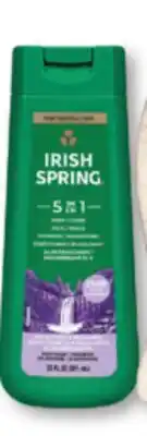 Familiprix Irish Spring 5 in 1 body wash + shampoo 591ml offer