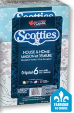 Familiprix Scotties Original 2-ply tissues Box 6x126un offer