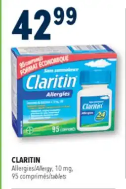 Familiprix CLARITIN, Allergy, 10 mg, 95 tablets offer