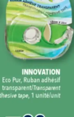 Familiprix INNOVATION, Eco Pur, Ruban adhésif transparent, 1 unit offer
