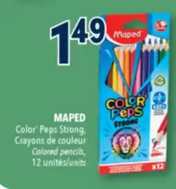 Familiprix MAPED, Colored pencils, 12 units offer