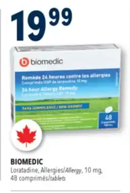 Familiprix Biomedic non-drowsy 24 hour allergy remedy tablets 48un offer