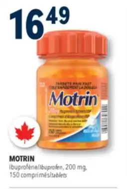 Familiprix MOTRIN Ibuprofen, 200mg,150tablets offer
