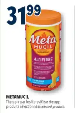 Familiprix Metamucil 4 in 1 fiber sugar-free powder offer