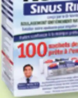 Familiprix NeilMed Sinus Rinse soothing saline nasal rinse packets 100un offer