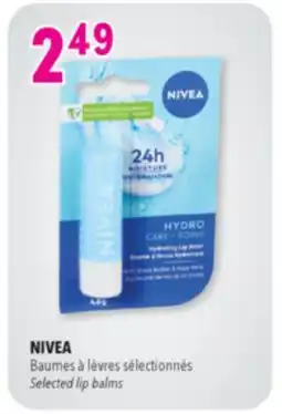Familiprix NIVEA, Selected lip balms offer