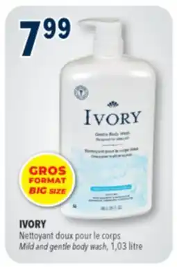 Familiprix Ivory mild & gentle original scent body wash offer