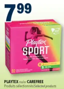 Familiprix Playtex Sport plastic applicator tampons regular/super 32un offer