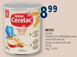 Familiprix Nestlé Cerelac baby cereal 12+ months – honey & wheat with milk 400g offer