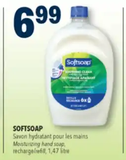 Familiprix Softsoap soothing aloe vera moisturizing hand soap refill offer