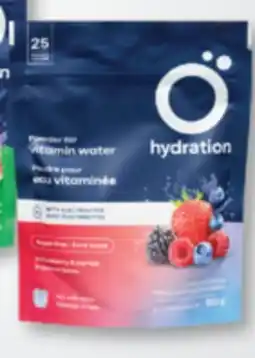 Familiprix Ö Hydration sugar-free vitaminized powder for water - Strawberry & Berries offer