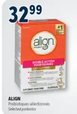 Familiprix ALIGN Selected probiotics offer