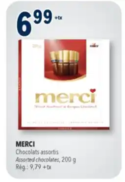 Familiprix Merci assorted chocolates offer