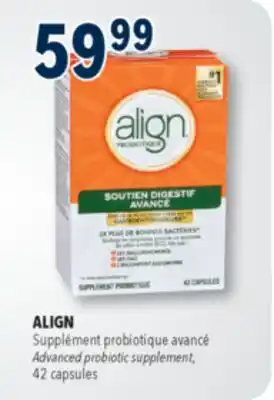 Familiprix Align probiotic digestive support advanced 42un offer