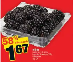 Super C mûres | blackberries offer