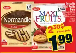 Super C biscuits Maxi Fruits Dare | Dare Maxi Fruits cookies offer