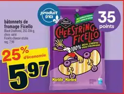 Super C bâtonnets de fromage Ficello Black Diamond | Ficello cheese sticks offer