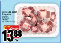 Super C queues de boeuf tranchées surgelées | beef oxtails offer