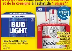 Super C bière Labatt Bud Light | beer offer