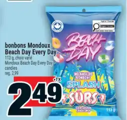 Super C bonbons Mondoux BeachDayEveryDay | Mondoux BeachDayEveryDay candies offer
