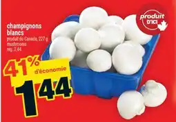 Super C champignons blancs | mushrooms offer