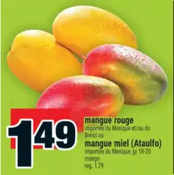 Super C mangue rouge ou mangue miel (Ataulfo) | mango offer