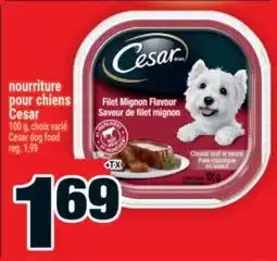Super C nourriture pour chiens Cesar | Cesar dog food offer