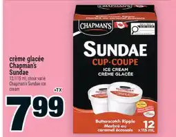 Super C crème glacée Chapman's Sundae | Chapman's Sundae ice cream offer
