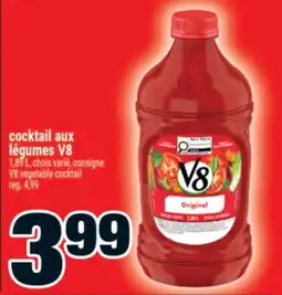 Super C cocktail aux légumes V8 | V8 vegetable cocktail offer