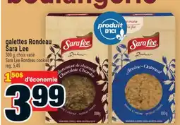 Super C boulangerie galettes Rondeau SaraLee | SaraLee Rondeau cookies offer
