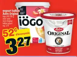 Super C yogourt balkan Astro Original | AstroOriginal balkan yogurt offer