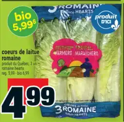 Super C coeurs de laitue romaine | romaine hearts offer