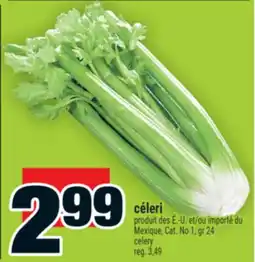 Super C céleri | celery offer