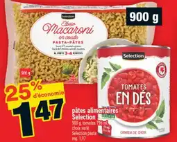 Super C pâtes alimentaires Selection | Selection pasta offer