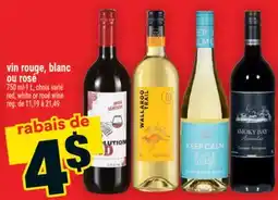 Super C vin rouge, blanc ou rosé | red, white or rosé wine offer