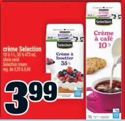 Super C crème Selection | Selection cream offer
