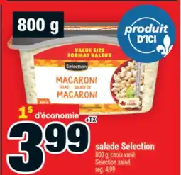 Super C salade Selection | Selection salad offer