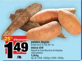 Super C patates douces | sweet potatoes offer