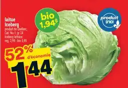 Super C laitue Iceberg | Iceberg lettuce offer