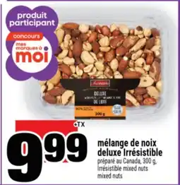Super C mélange de noix deluxe Irrésistible | Irrésistible mixed nuts offer