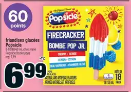 Super C friandises glacées Popsicle | Popsicle frozen pops offer