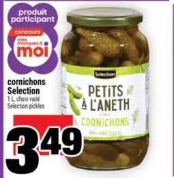 Super C cornichons Selection | Selection pickles offer