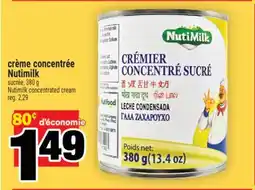 Super C crème concentrée Nutimilk | Nutimilk concentrated cream offer