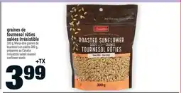 Super C graines de tournesol rôties salées Irrésistible | Irrésistible salted roasted sunflower seeds offer